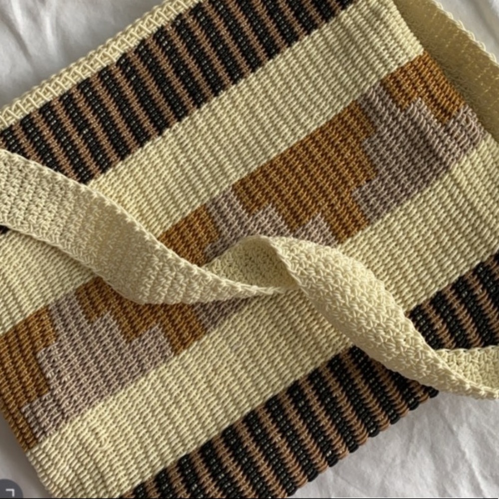 Boho crochet bag